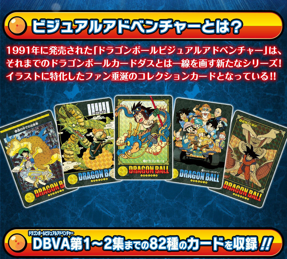 DRAGON BALL VISUALADVENTURE PREMIUM SET Vol.1
