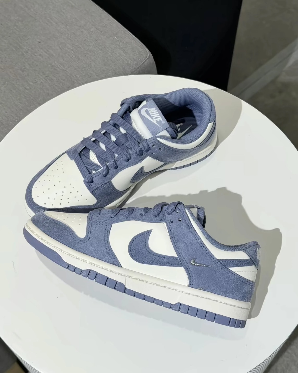 Nike Dunk Low 小銀勾 麂皮 復古 低筒 薰衣草紫