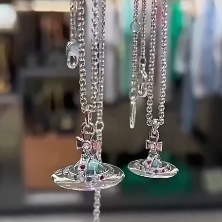 Vivienne Westwood薄荷綠項鍊 (S~L)