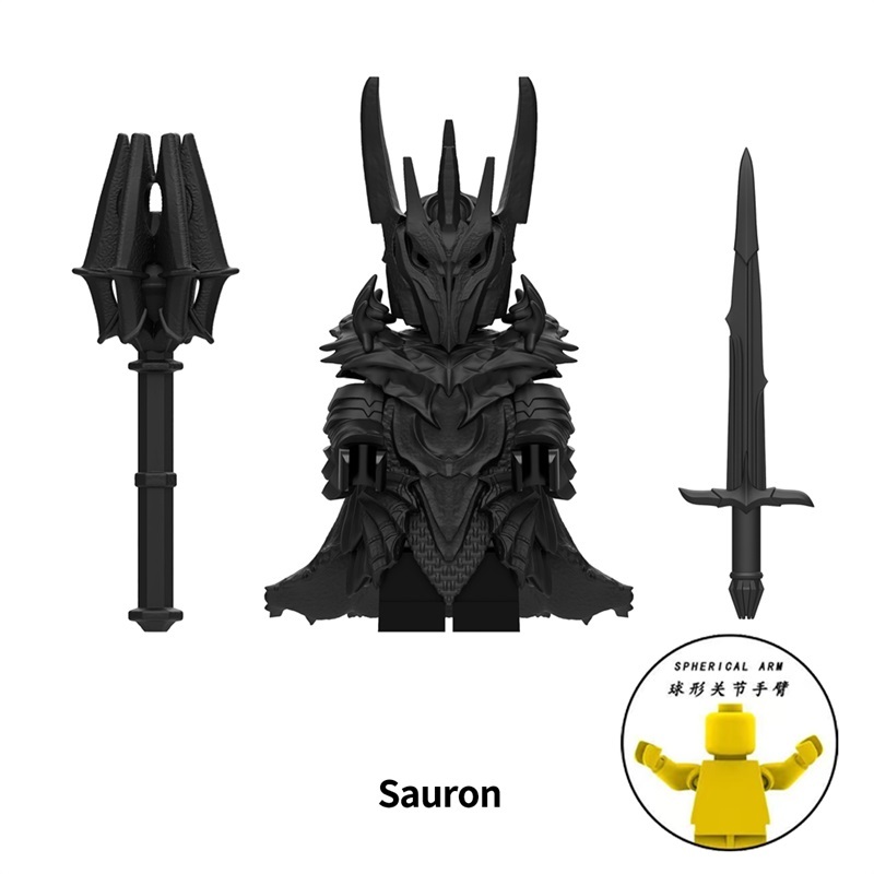 Lord of the Rings Sauron Custom Minifigures Fit Lego GK111