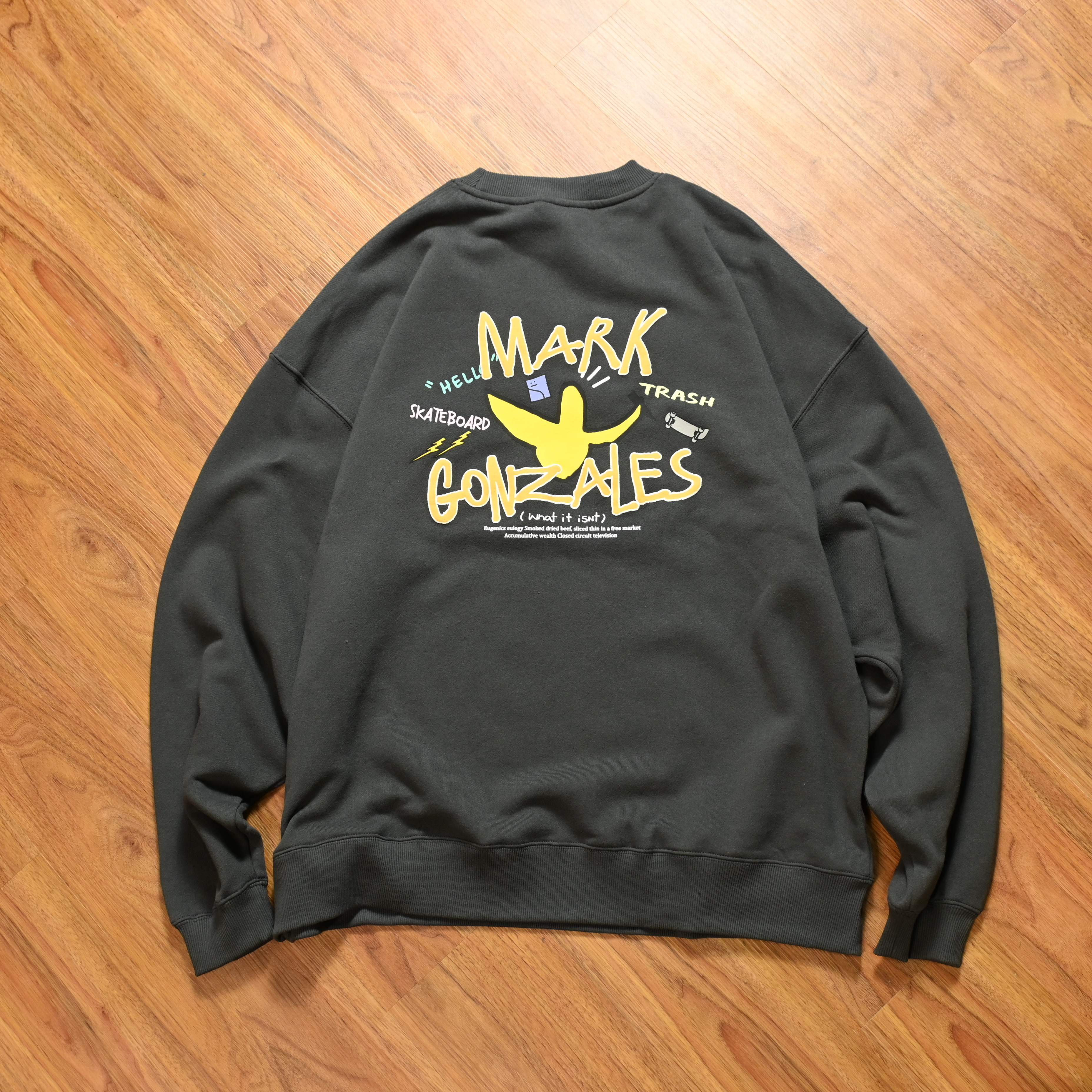 (What it isNt) ART BY MARK GONZALES Sketch Angel BIG Sweater