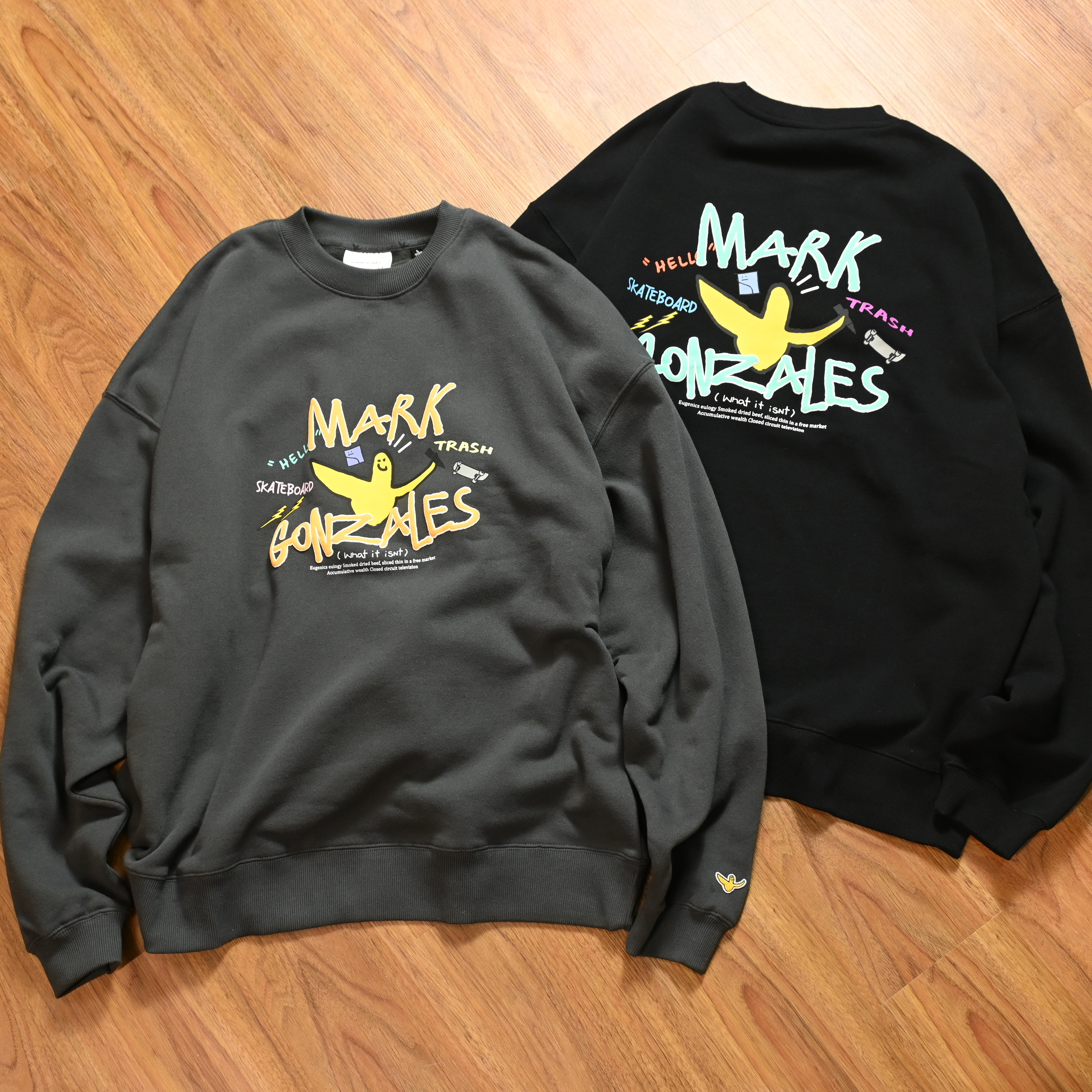 (What it isNt) ART BY MARK GONZALES Sketch Angel BIG Sweater