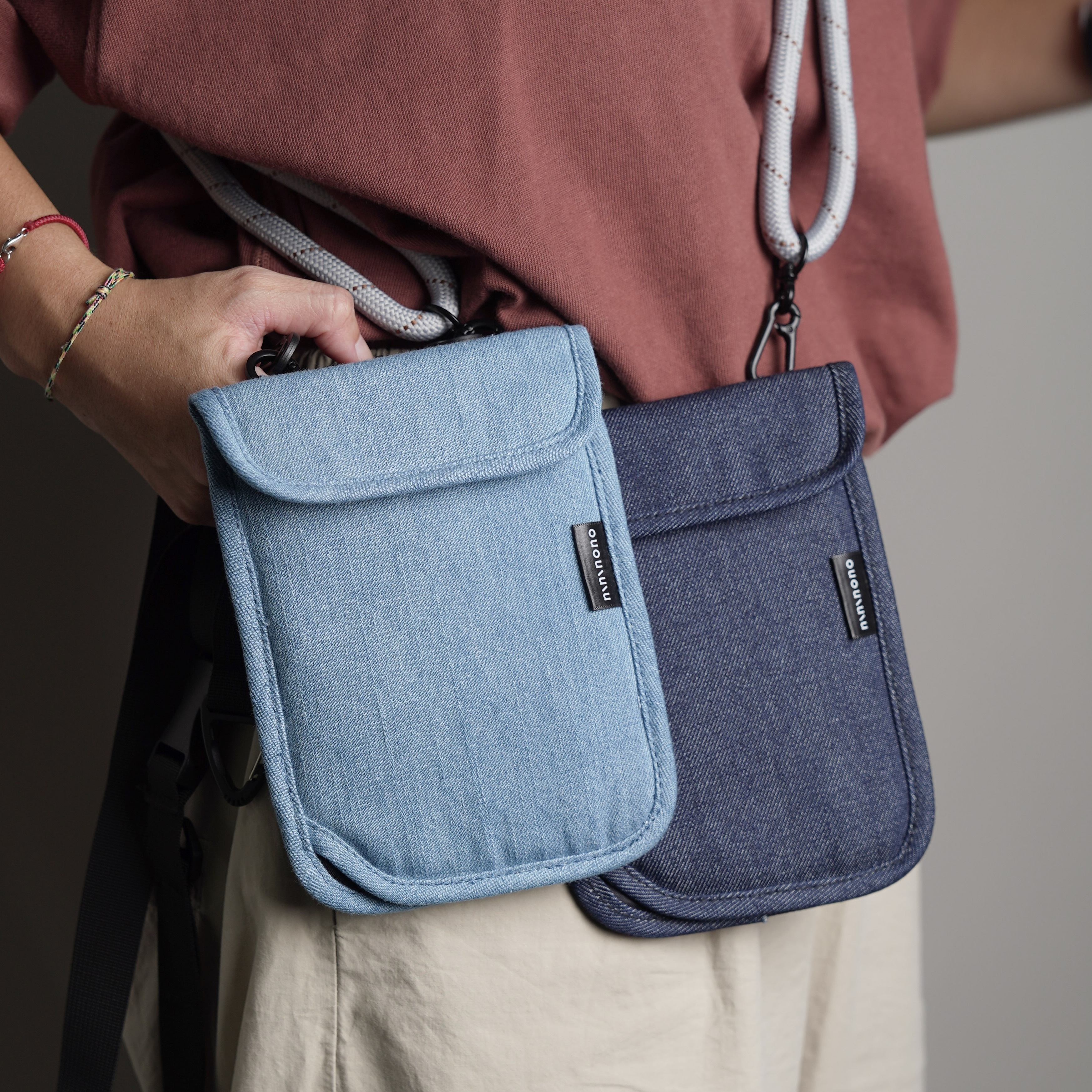 Boarding丹寧系列｜旅行護照包(共2色可選)