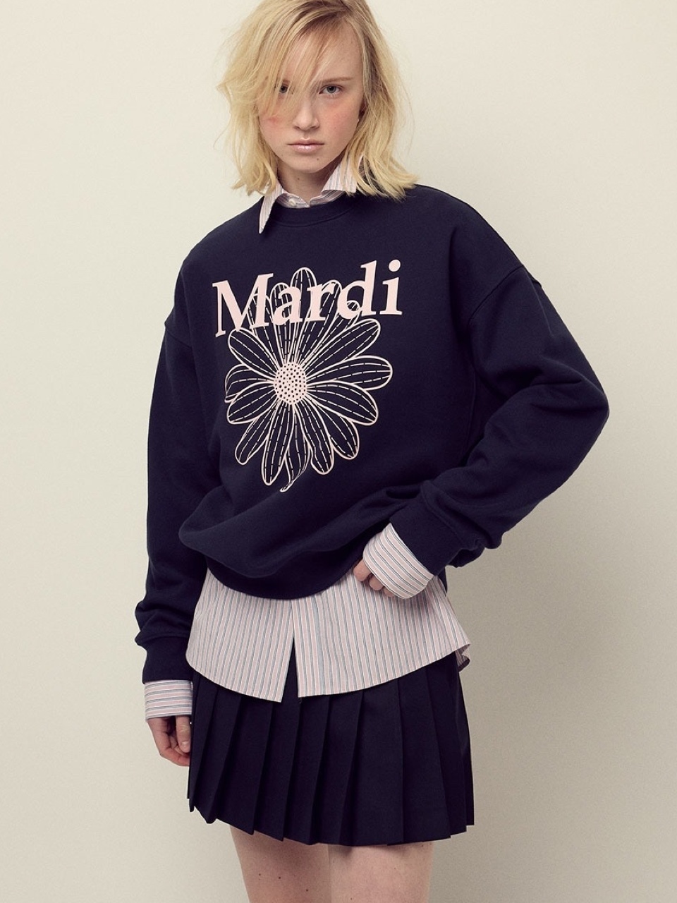 Mardi Mercredi SWEATSHIRT FLOWERMARDI