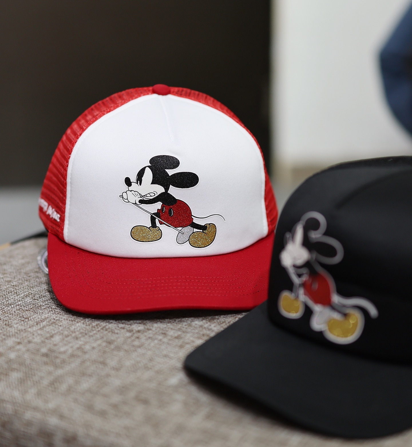 Supreme®/Number (N)ine®/Mickey Mouse Mesh Back 5-Panel Cap 米奇聯名帽