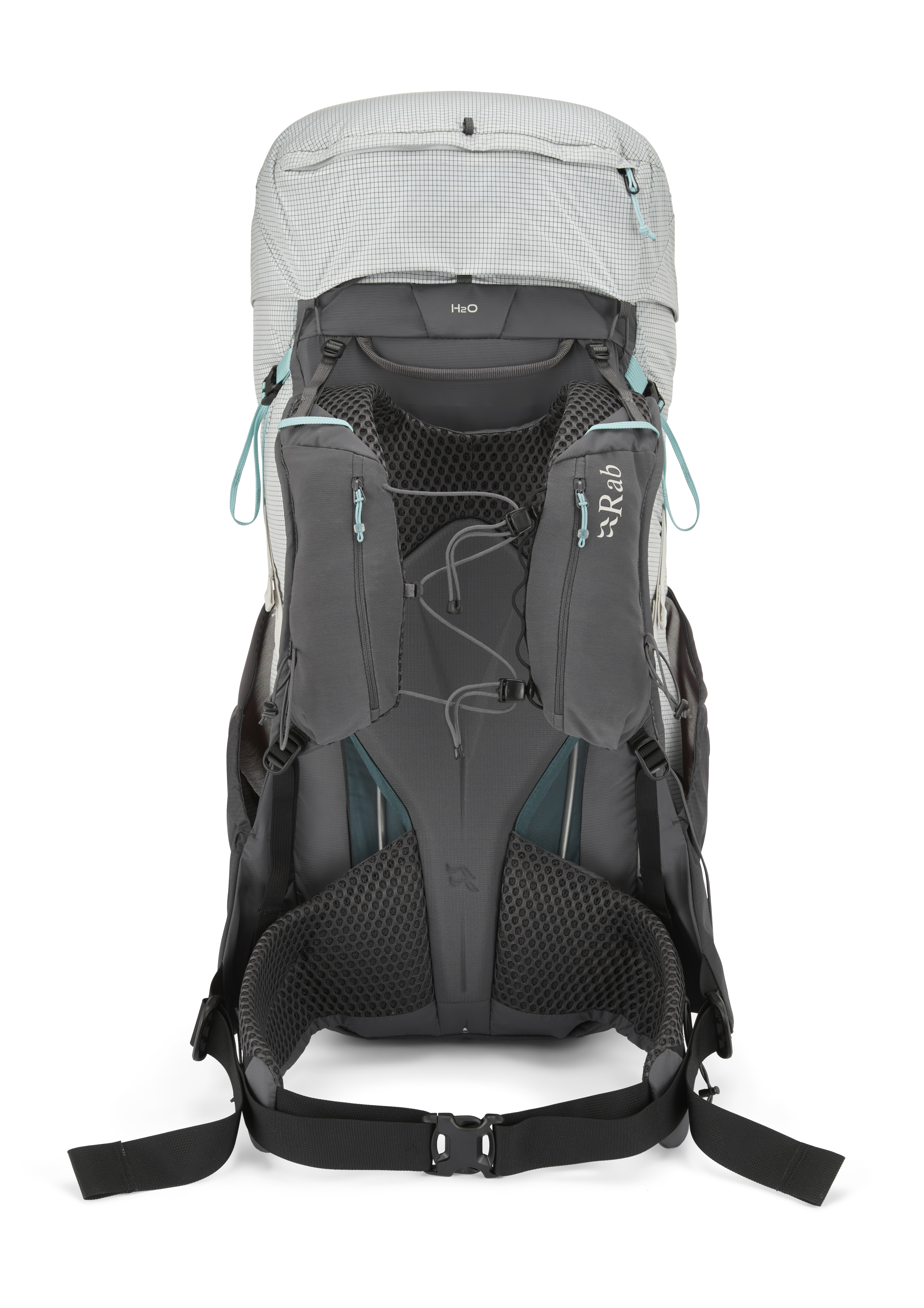 Rab. Women's Muon ND 50L Hiking Pack ( Colour : Pewter / Graphene )