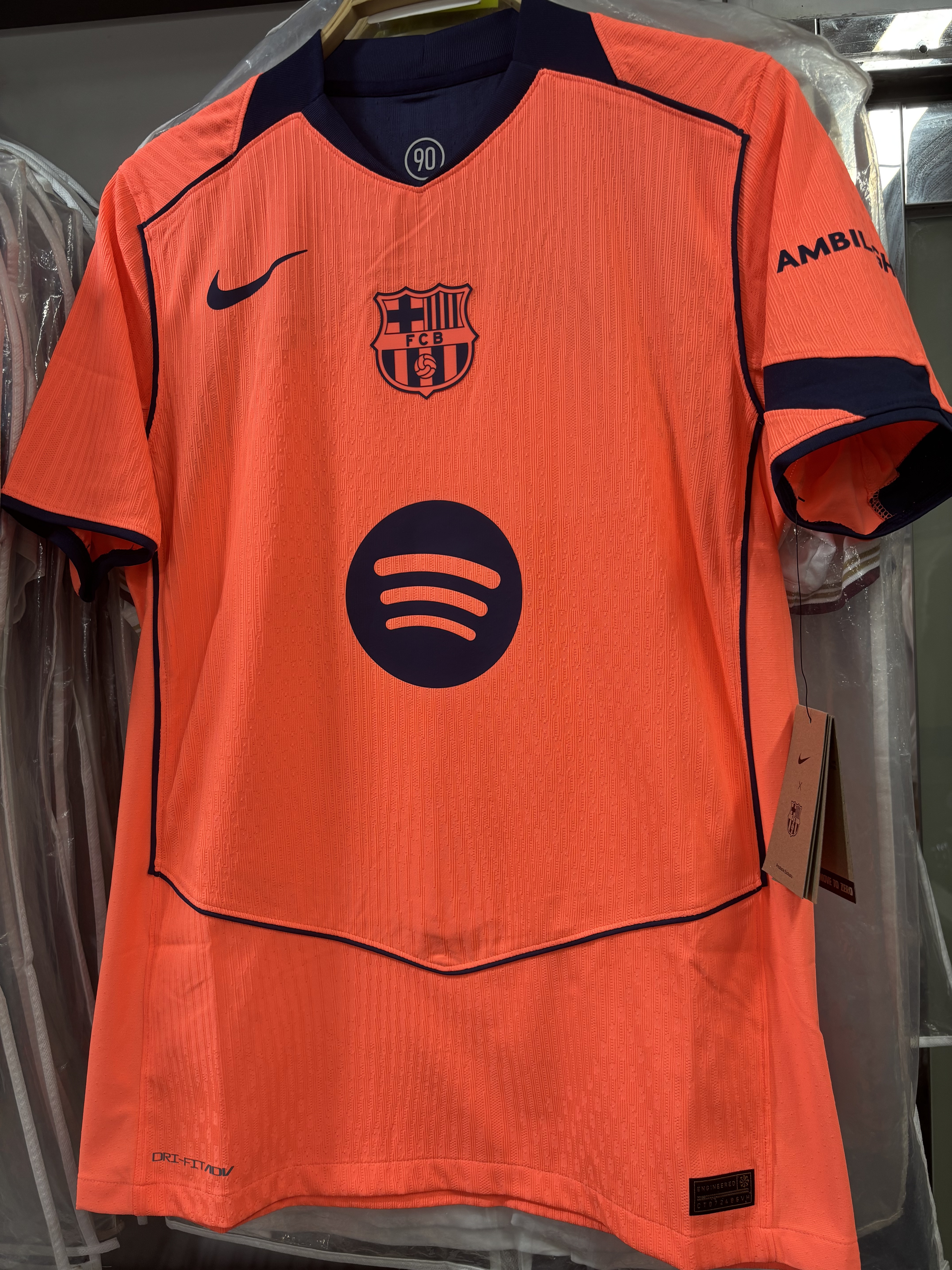 25-26巴塞隆拿二客耶馬球員版球衣