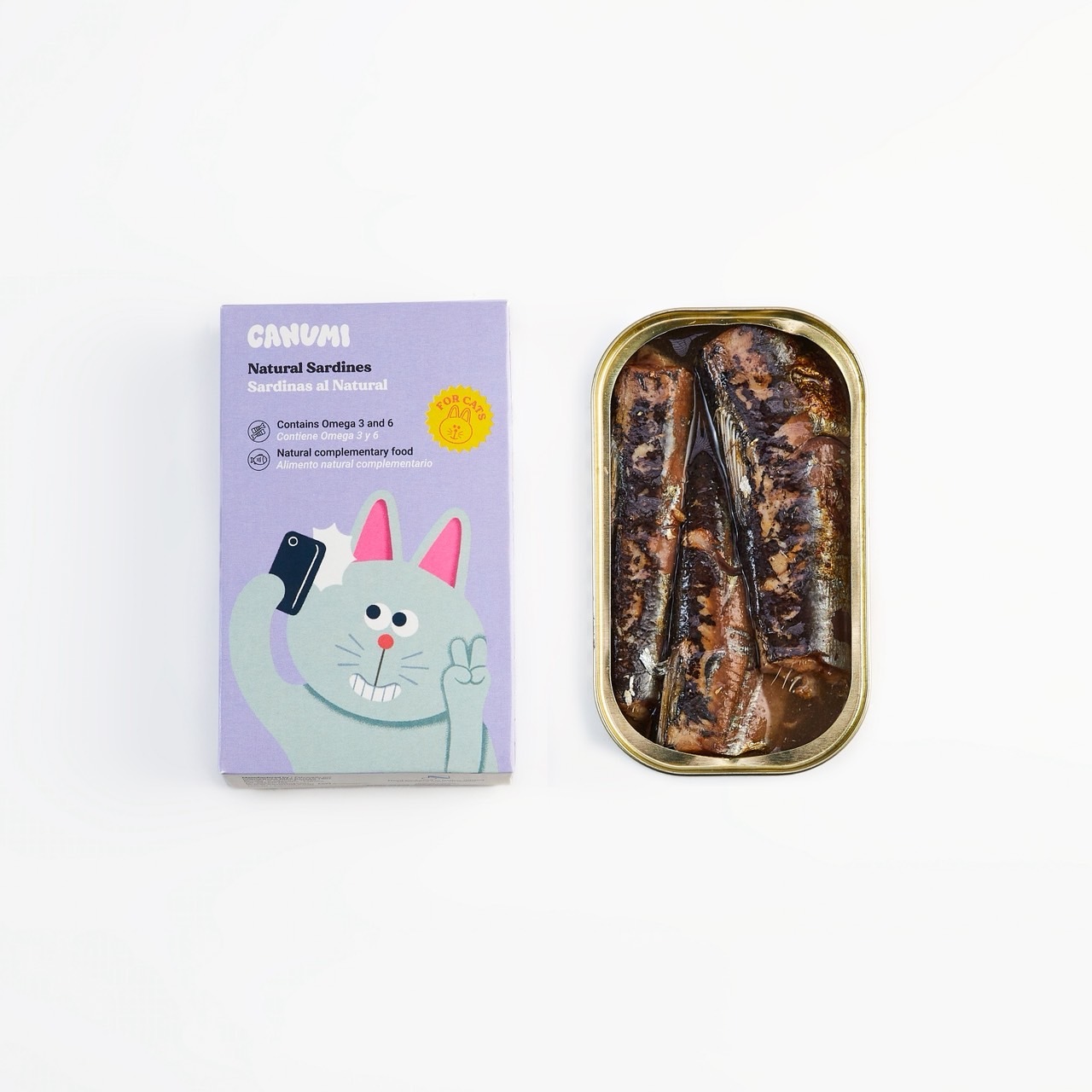 西班牙Canumi - 天然沙丁魚(貓咪）