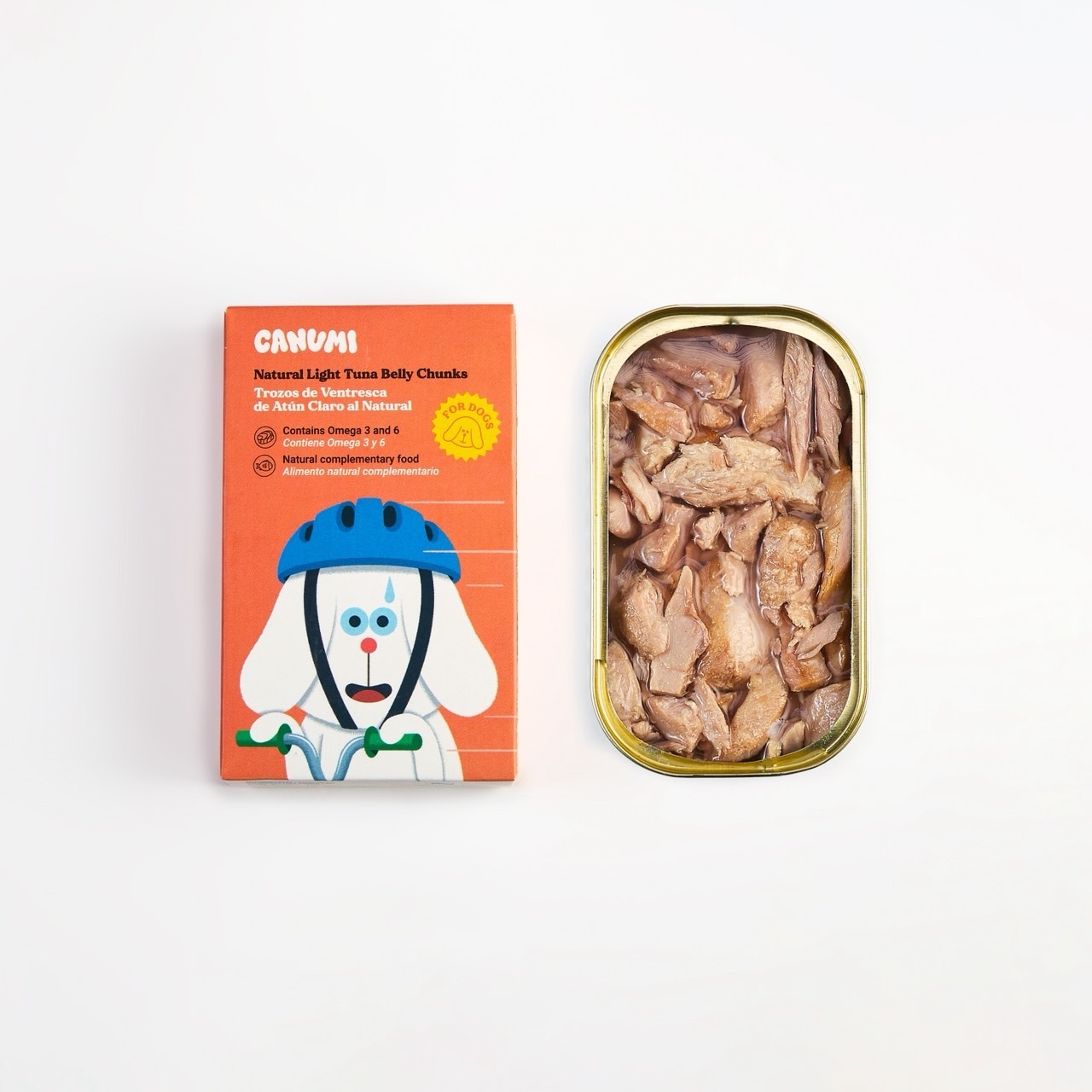 西班牙Canumi - 天然黃鰭鮪魚腹肉塊(狗狗）