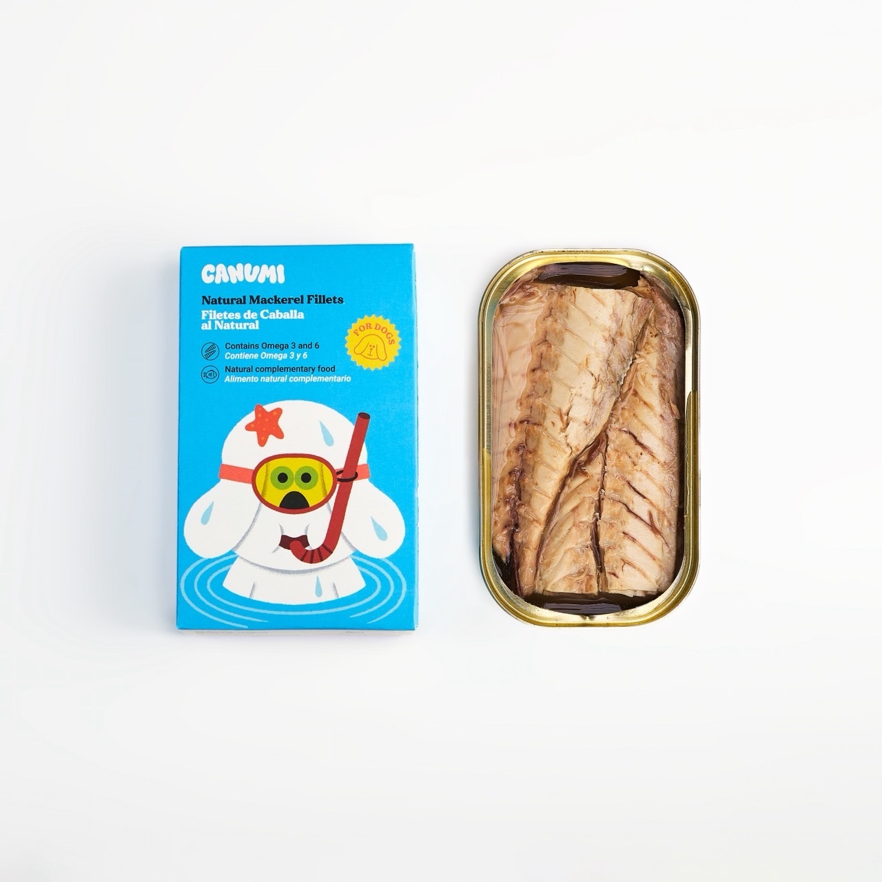 西班牙Canumi - 天然鯖魚片(狗狗）