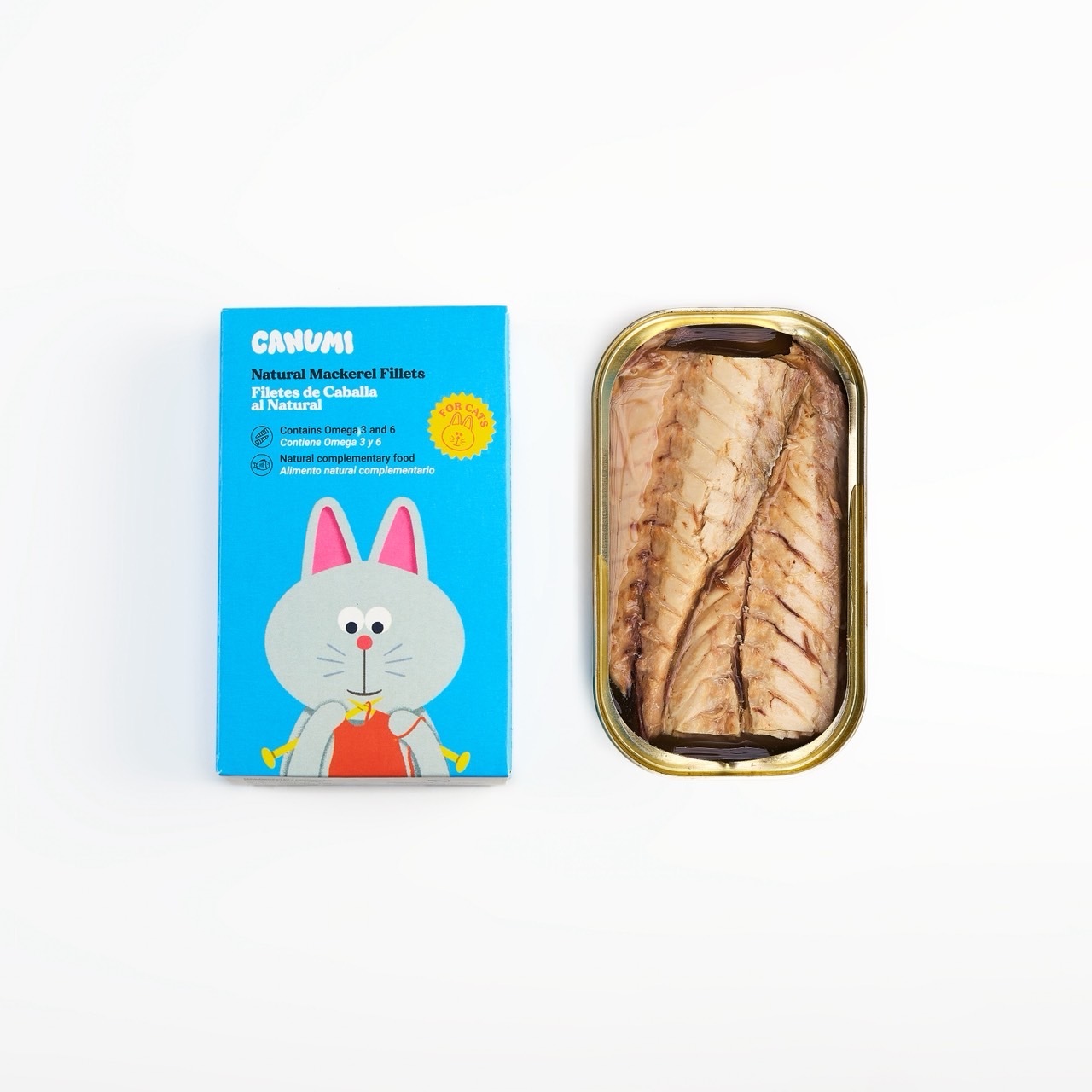 西班牙Canumi - 天然鯖魚片(貓咪）