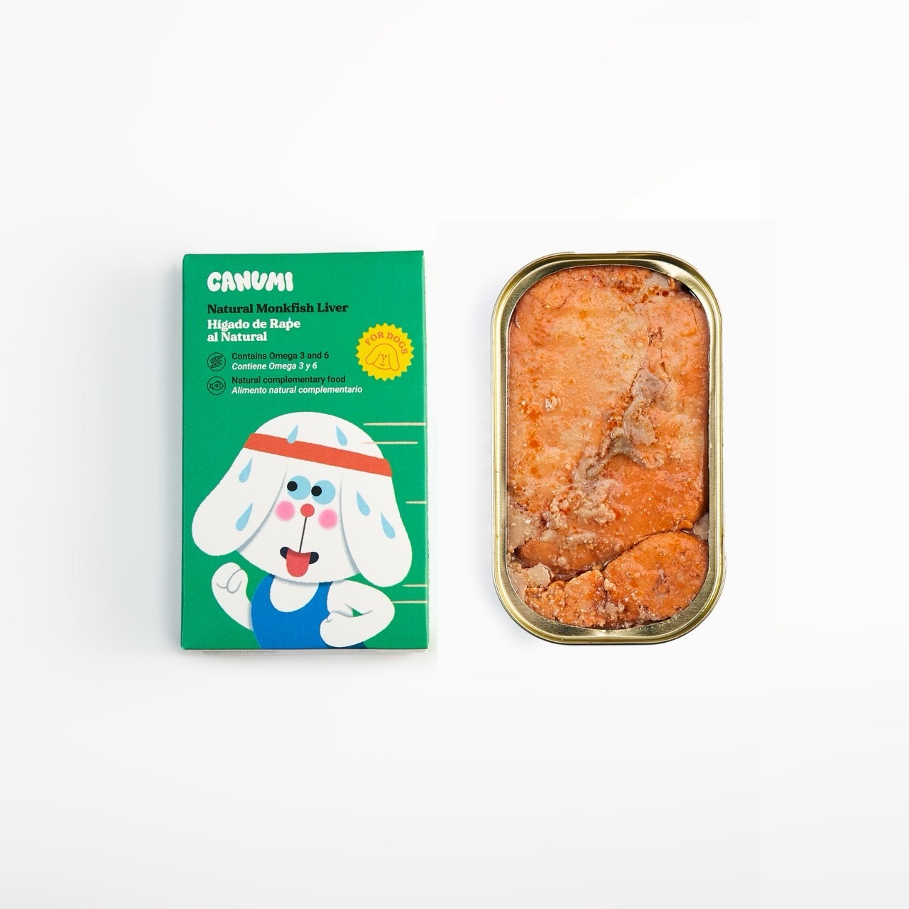 西班牙Canumi - 天然鮟鱇魚肝(狗狗）