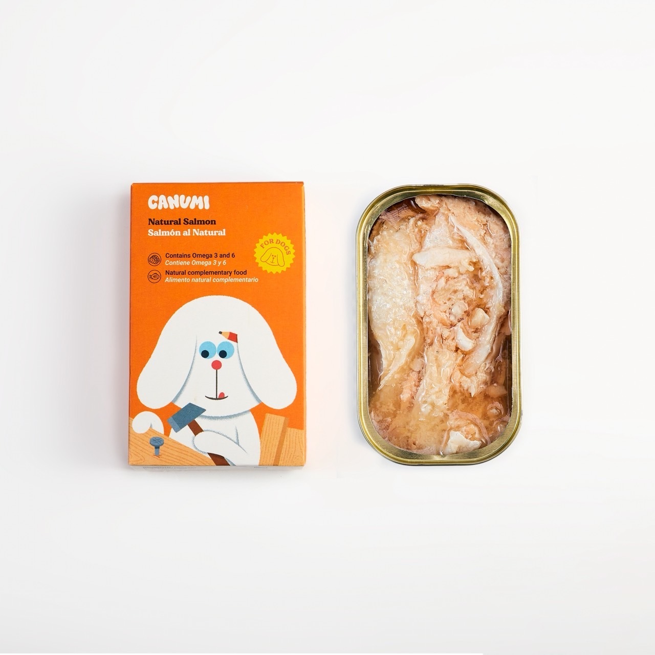 西班牙Canumi - 天然鮭魚塊(狗狗）