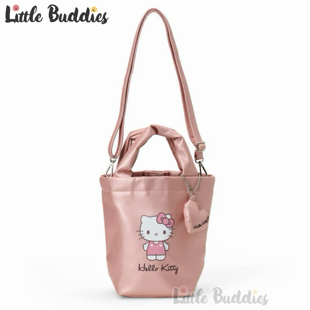 日本 Sanrio 冬日系列 斜揹手提兩用袋