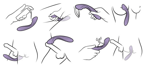 SVAKOM - Margot 雙摩打深層刺激智能按摩棒 - 淺紫色