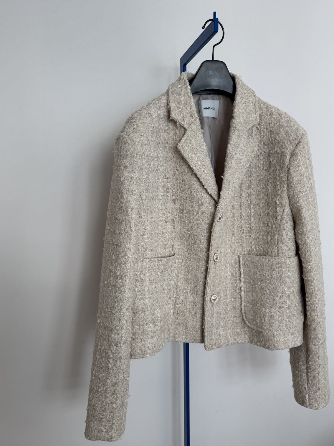 暗格紋西裝褸 MALENKII-184JK