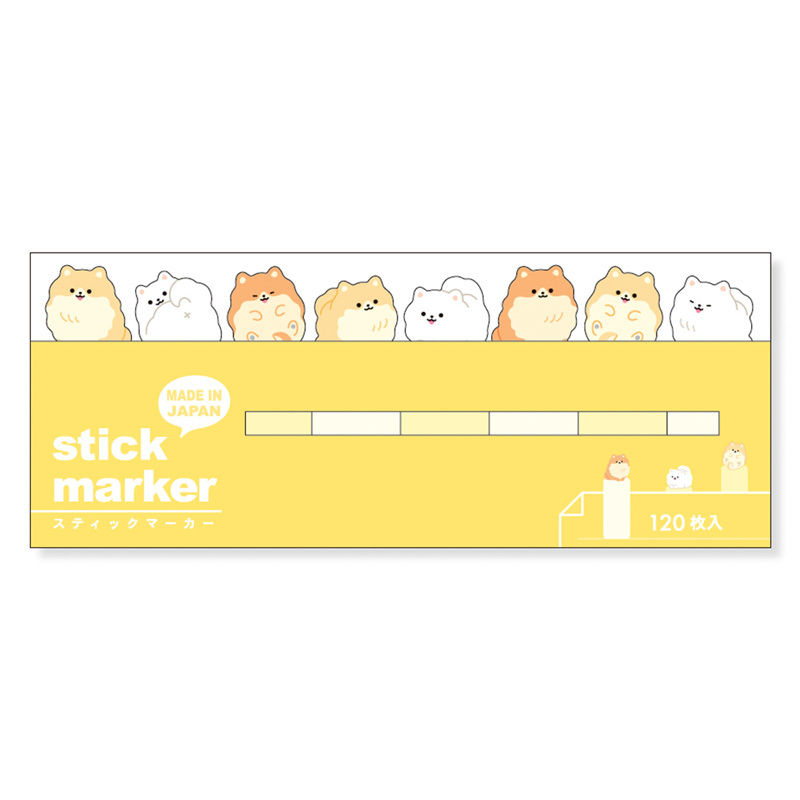 博美 120枚索引標籤便利貼 memo｜日本 Mind Wave