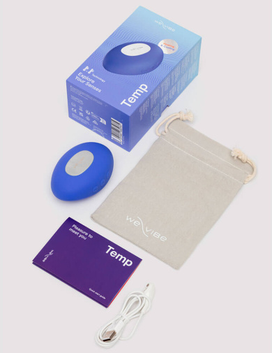We-Vibe Temp 可調節冷熱感按摩器 薰衣草藍