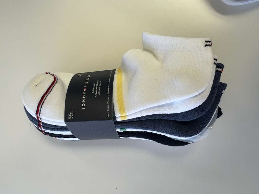 【預購】Tommy Hilfiger H102956 男裝6對裝襪