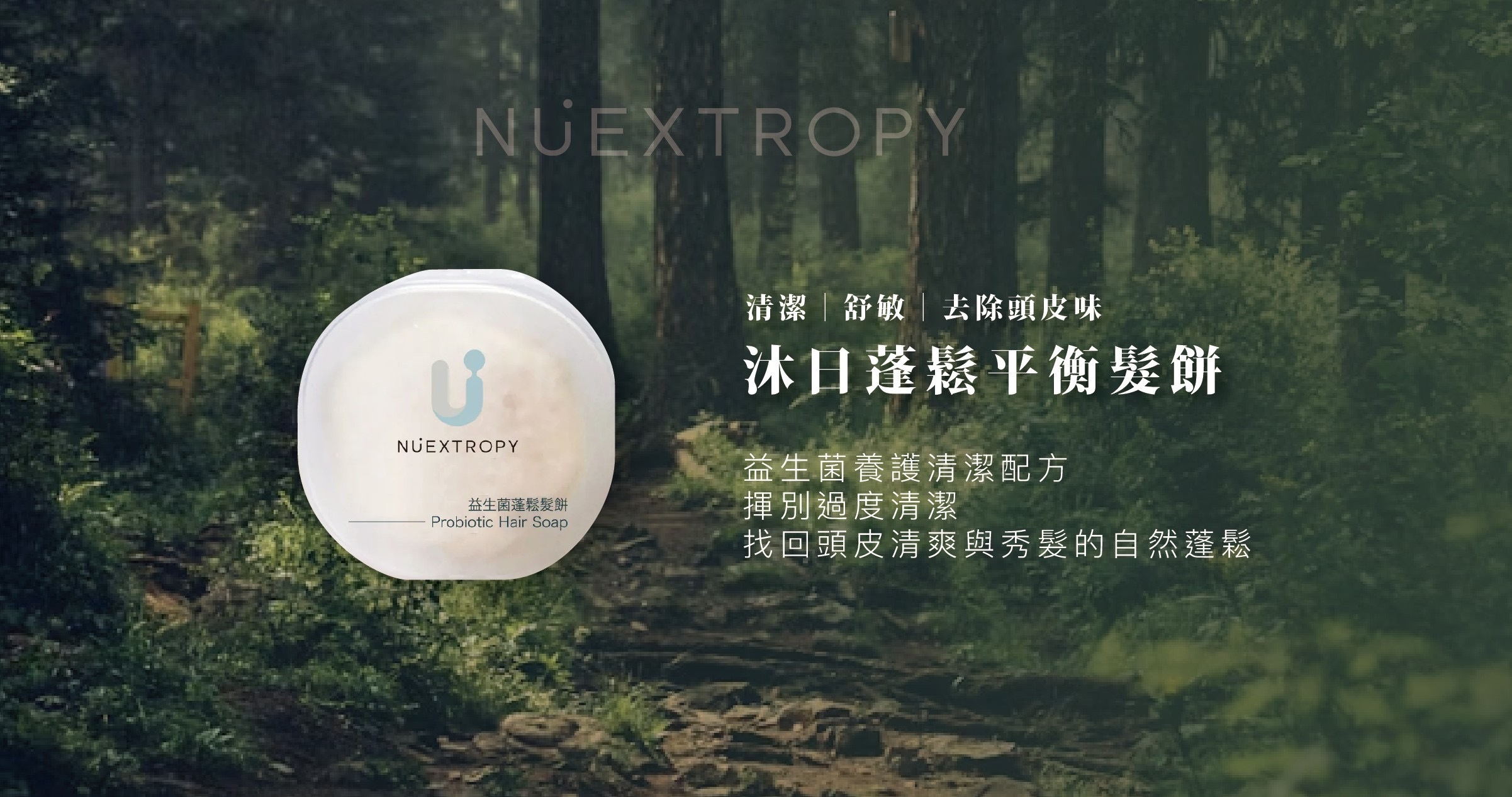 沐日蓬鬆平衡髮餅