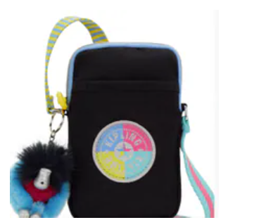 [S] KIPLING TRUE BLACK FC25 KI064 TALLY CROSSBODY BAG, 882256326520 (SKP323)