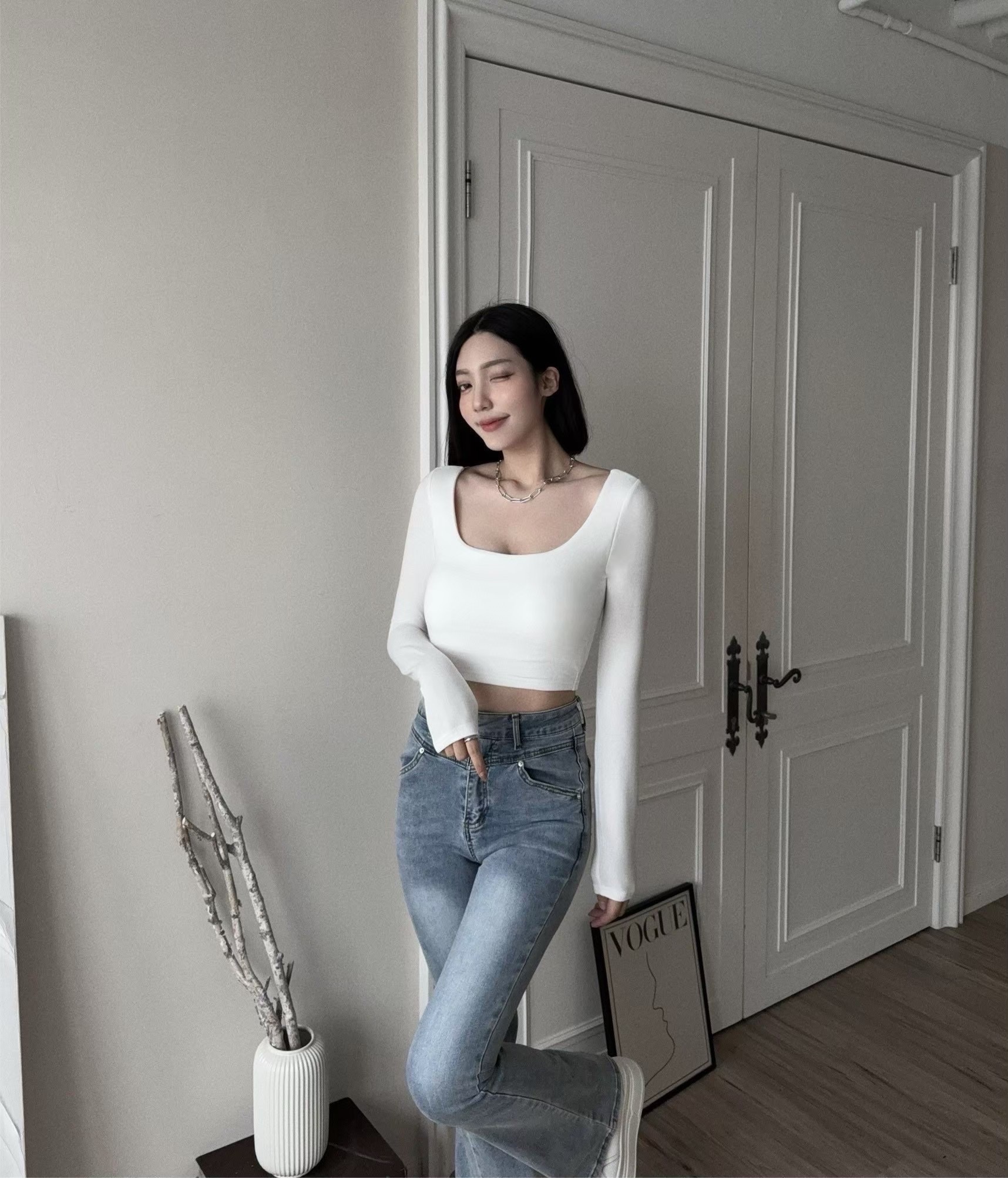 🇹🇼[一件連結]5秒發熱爆乳Bra Top - 短版