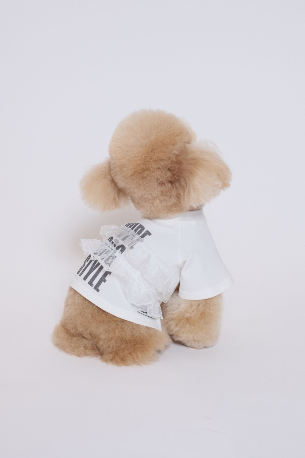 COZY-N 純白蕾絲長版T-Shirt