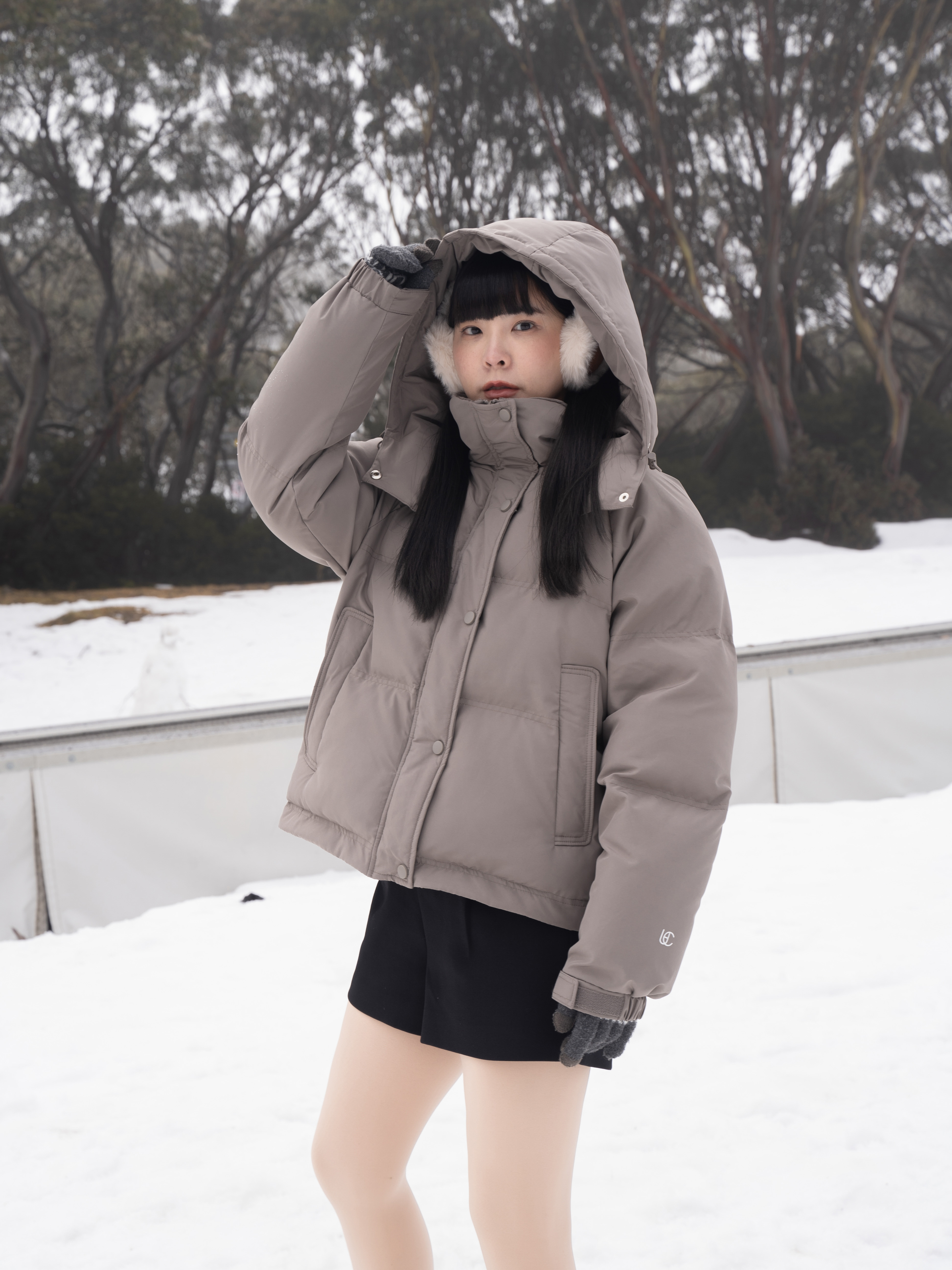 1+1限時組合價：自訂雪峰極暖防潑水鋪棉外套-冰川外套第二代B37*2件(現省200元)