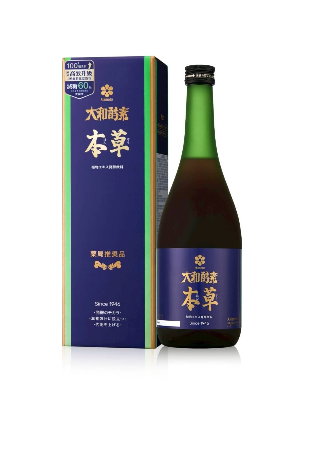 大和酵素-大和本草酵素原液 720cc*6瓶 (日本原裝進口)