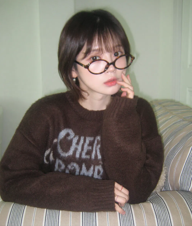 早秋預訂｜CHERRY BOMB刷毛半短針織衫