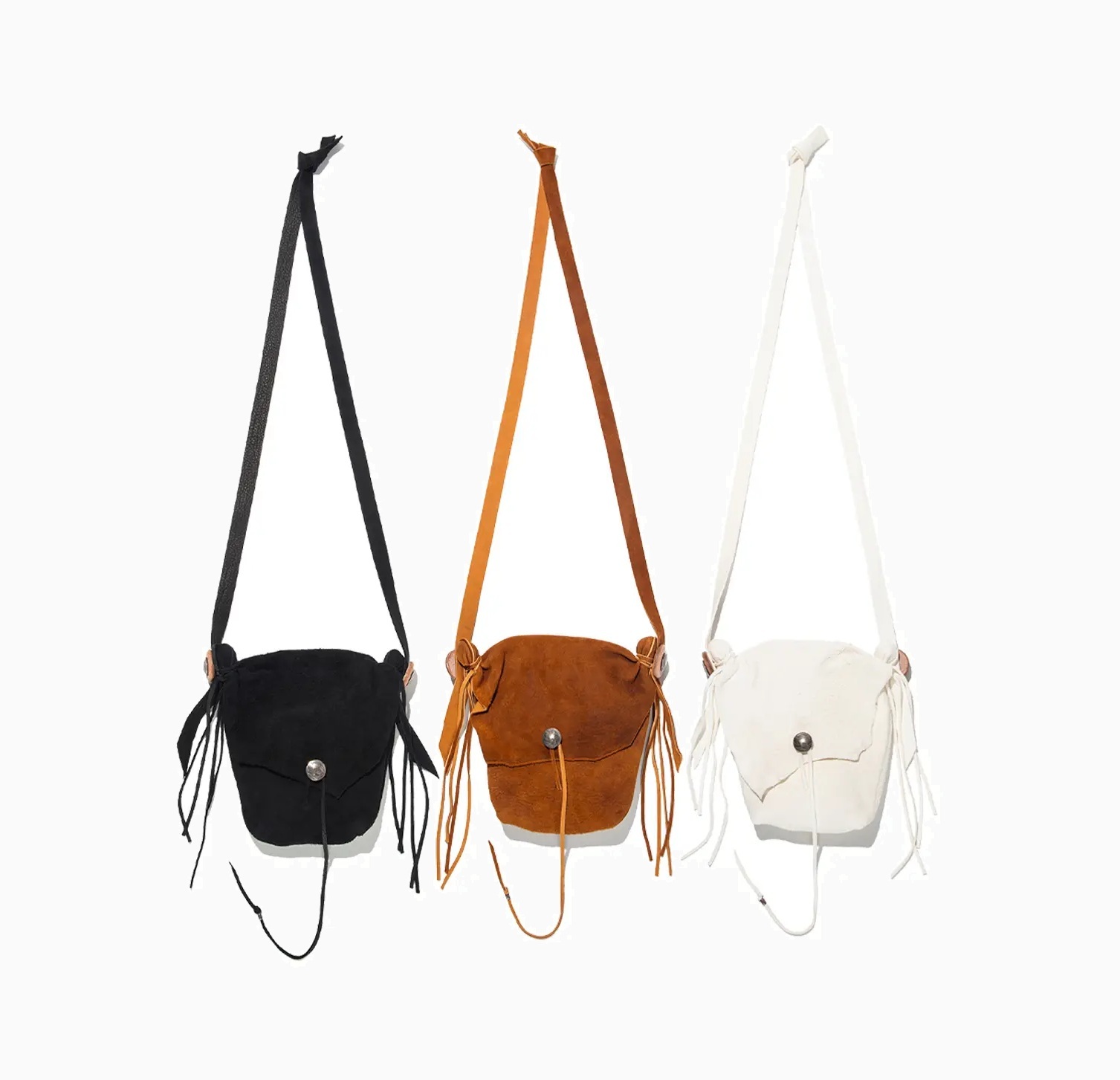 RE-STOCK: BOWWOW DEER SKIN BAG SUEDE - PRE ORDER ITEM (預訂中)
