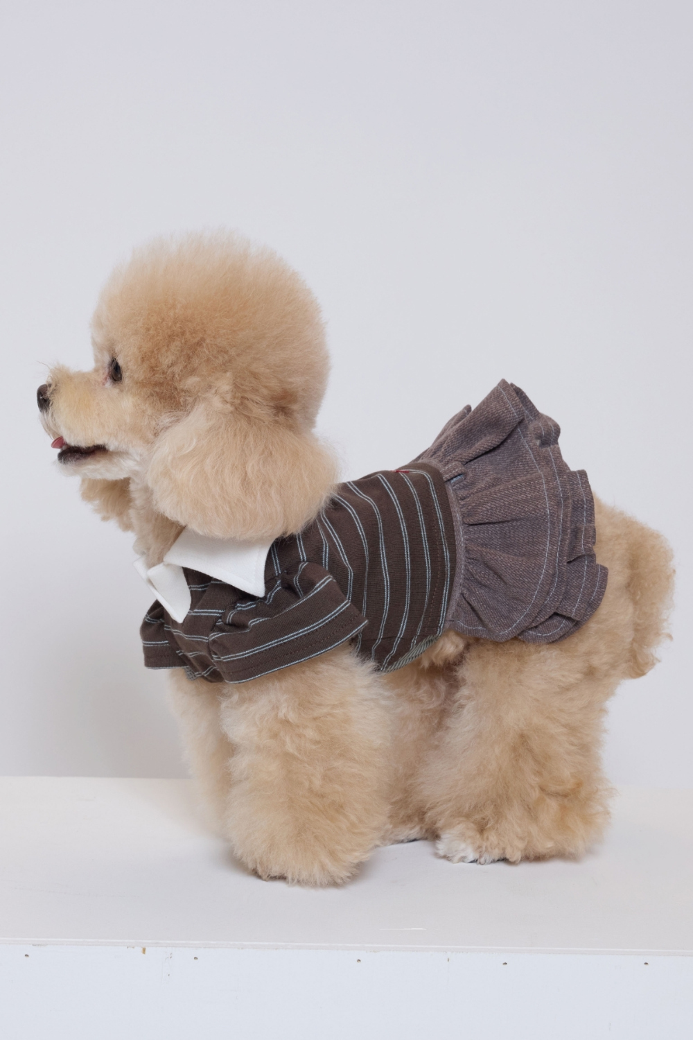 COZY-N 多層次蛋糕吊帶裙_秋冬磚