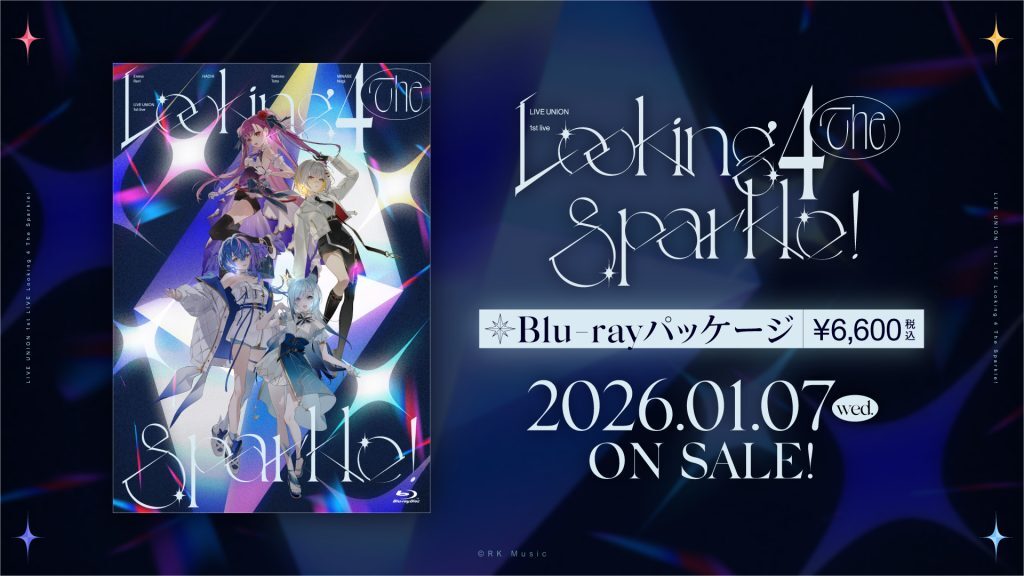 「ACG.GO」「預購」「RK Music」LIVE UNION 1st Live「Looking 4 The Sparkle!」