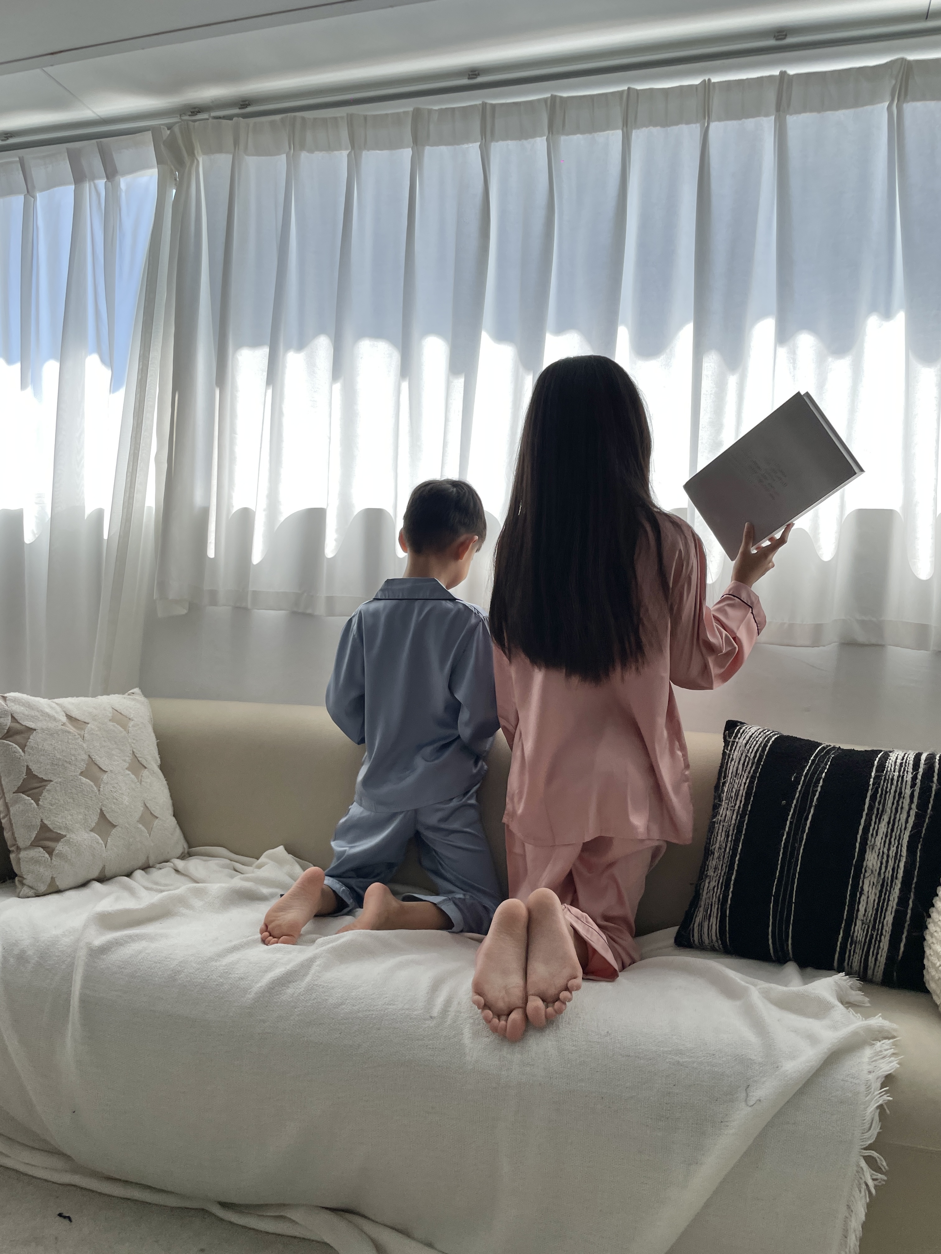 Love To Dream 長袖居家服(兒童)【可客製化/兒童浴袍/兒童睡衣】－Heres to Love