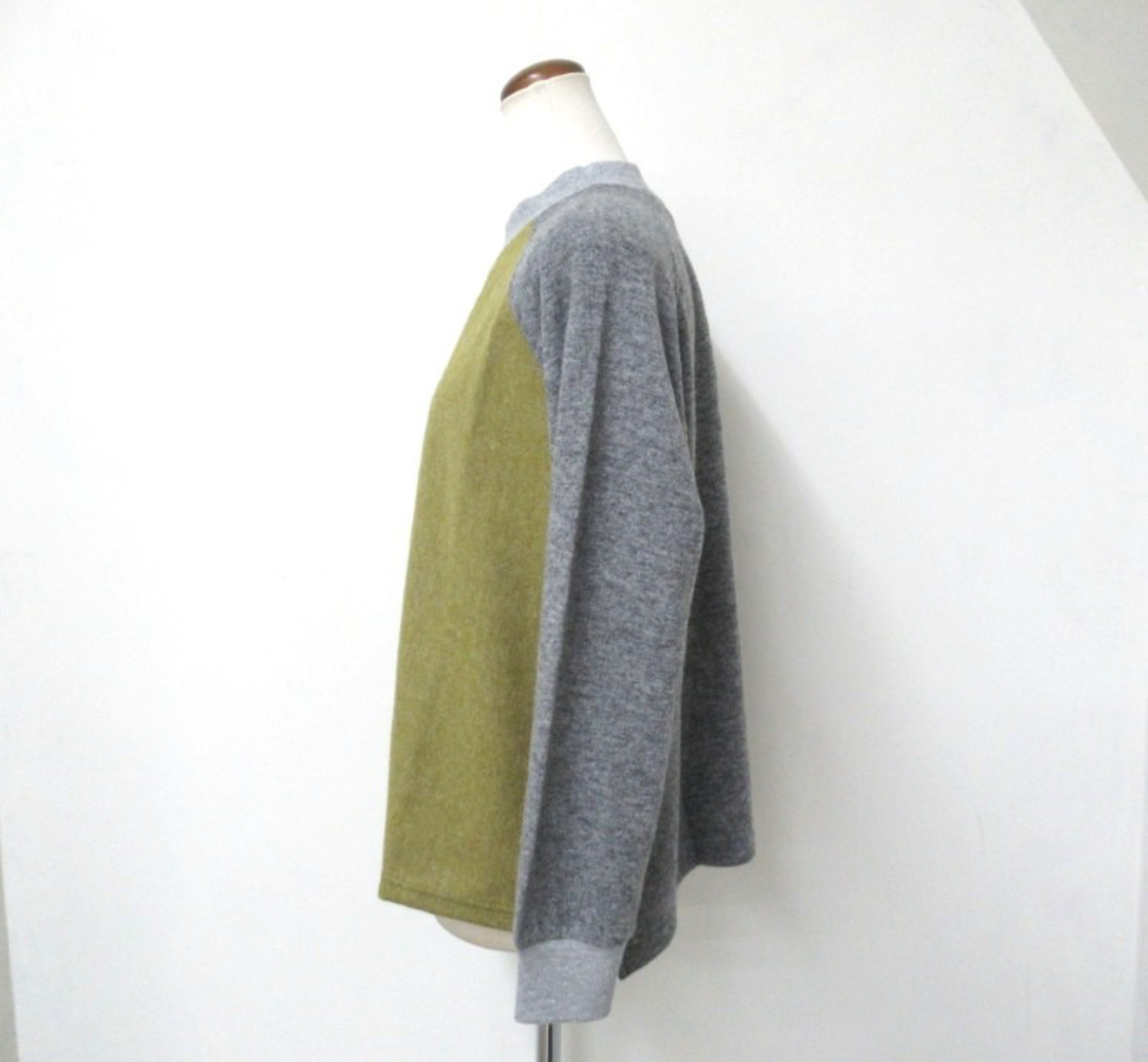 Days 切替雙色換肩套頭衫