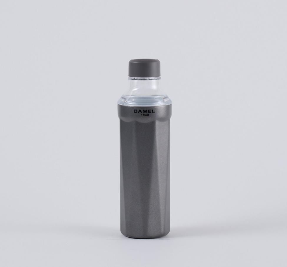 【Member Extra 10% off】Camel 駱駝牌  - Flow53 Introducing Stylish New Shades Series Ceramic Stainless Steel Vacuum Thermos Bottle 530ml - Gun Metal(GM)