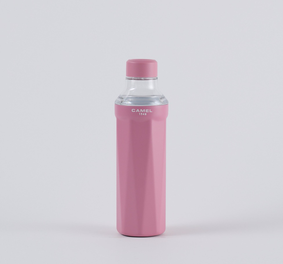 【Member Extra 10% off】Camel 駱駝牌  - Flow53  Introducing Stylish New Shades Series Ceramic Stainless Steel Vacuum Thermos Bottle 530ml - Dirty Pink(DP)