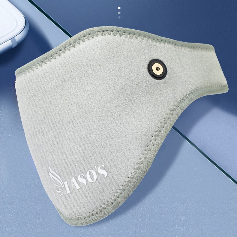 【 IASO’S 伊亞索】石墨烯 遠紅外線肩頸熱敷帶 台灣製造