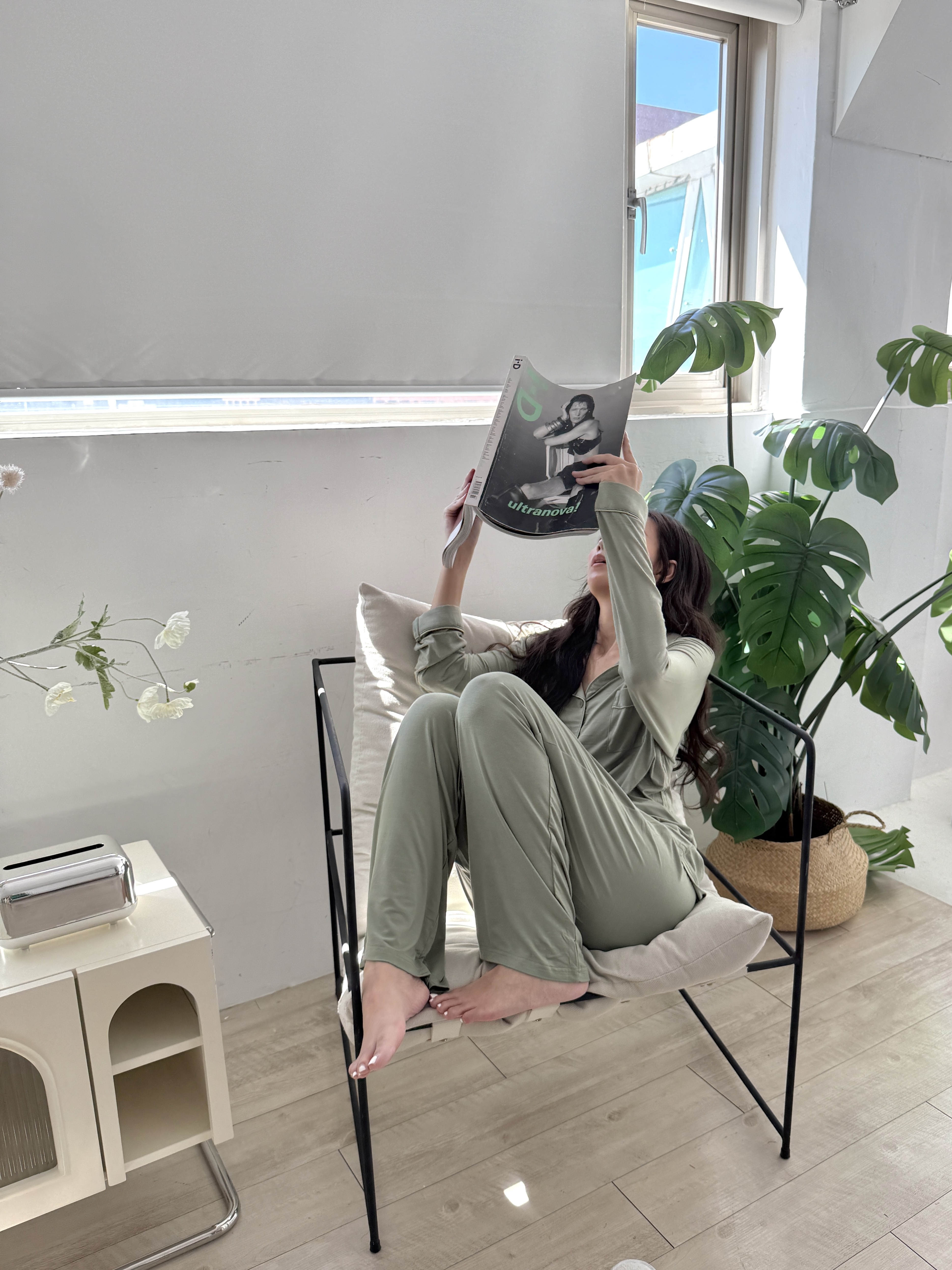 Stay Soft 長袖居家服【成套居家服/睡衣/棉質睡衣】－Heres to Love