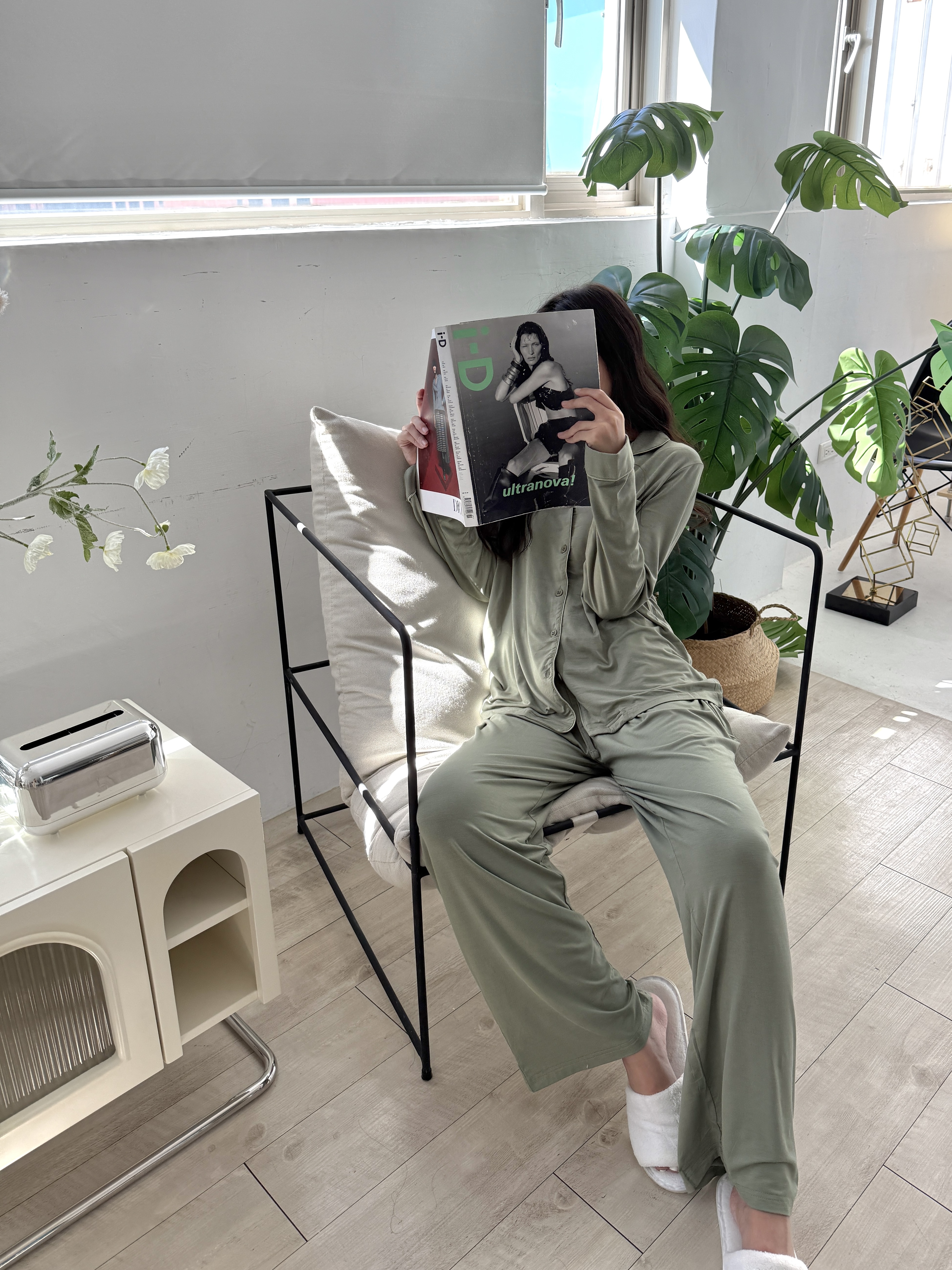 Stay Soft 長袖居家服【成套居家服/睡衣/棉質睡衣】－Heres to Love