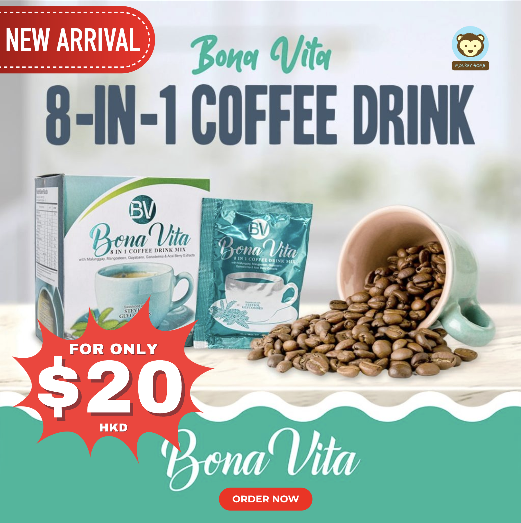 Bona Vita 8-in-1 Coffee