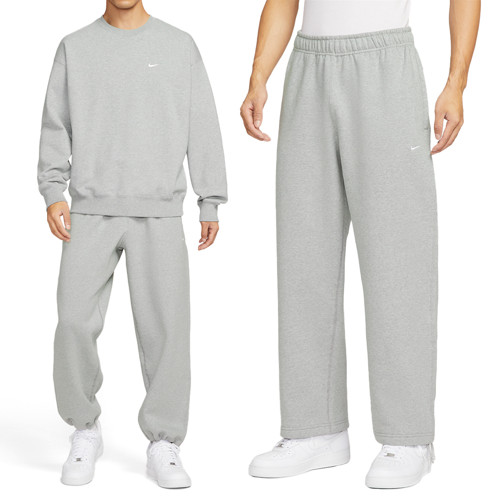 Nike Solo Swsh Bb Oh Pant 男款 灰色 寬鬆 重磅 刷毛 休閒 長褲 HV1091-063