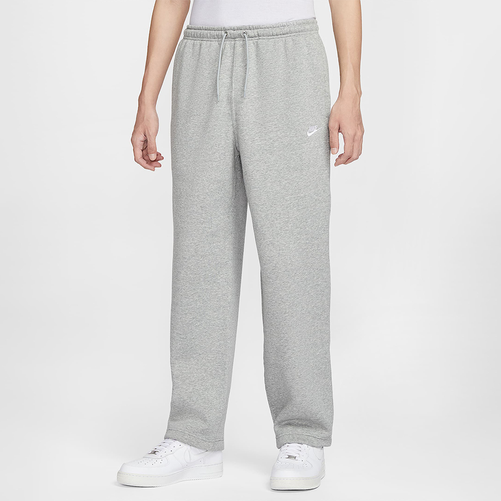 Nike Club Bb Bungee Pant 男款 灰色 刷毛 縮口 休閒 長褲 IF0489-063
