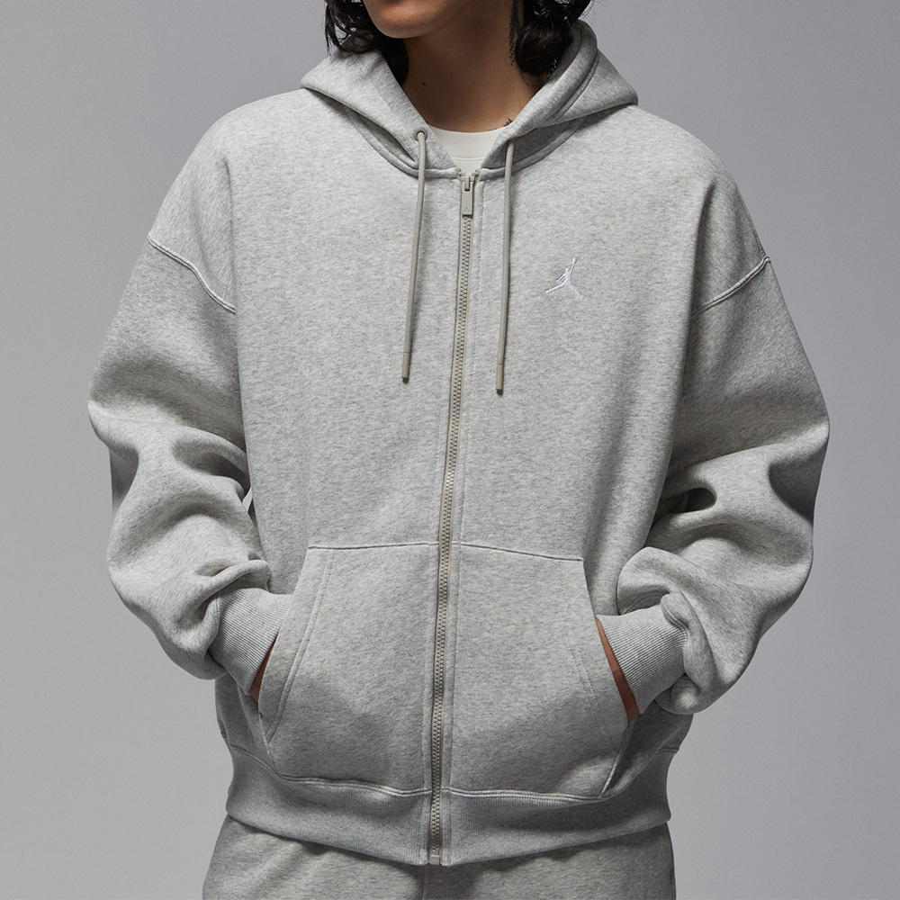 Nike J Brk Ovs Fz Hd 男款 灰色 喬丹 寬鬆 舒適 連帽 外套 IB7232-050