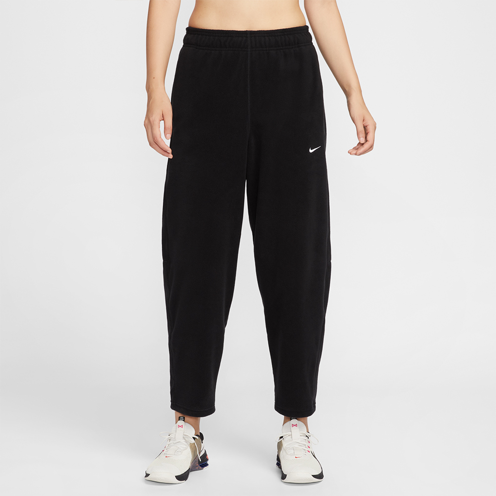Nike One Tf Mr Fl Pant Pola 女款 黑色 中腰 搖粒絨 運動 休閒 長褲 HV3708-010