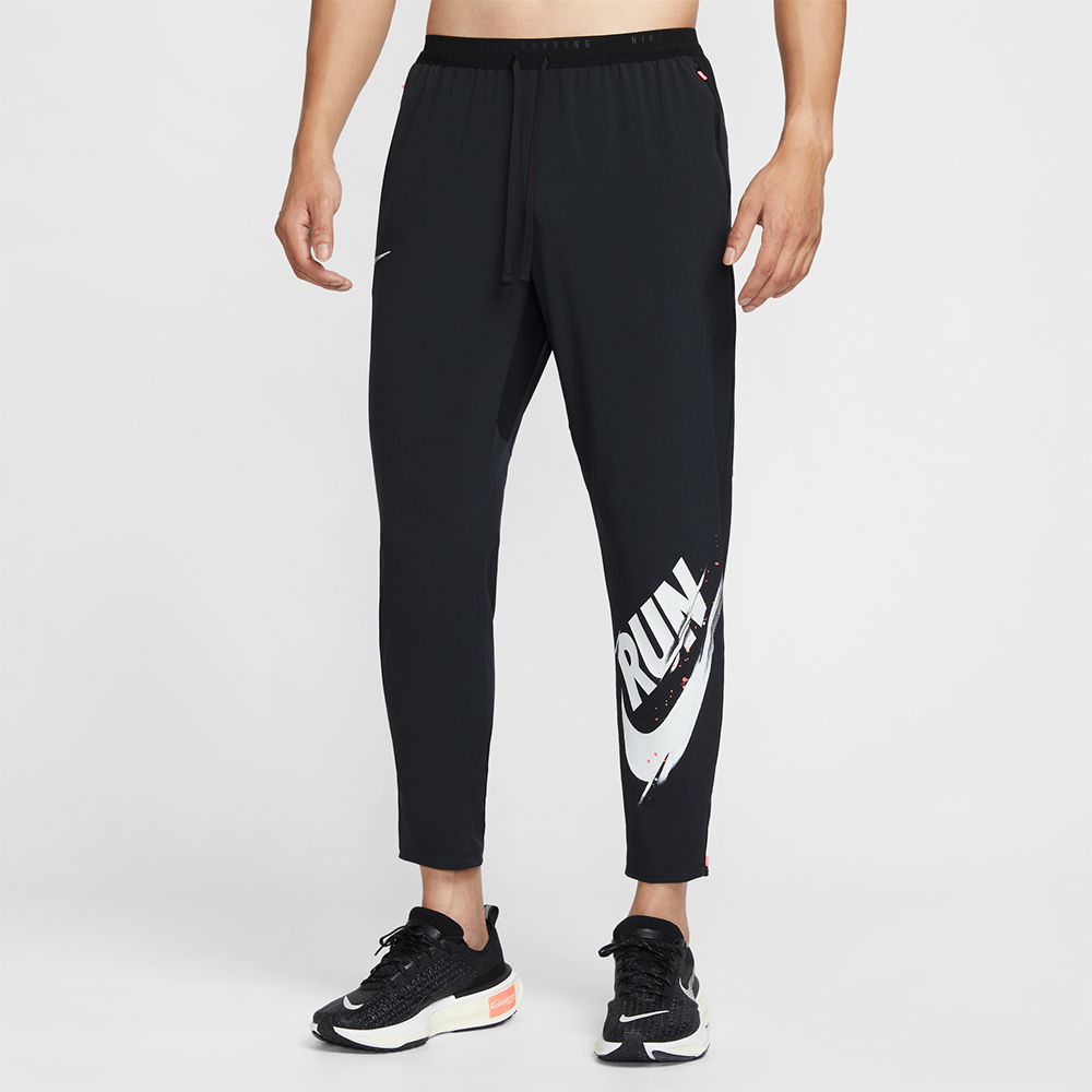 Nike Wvn Pant Gcel 男款 黑色 快乾 拉鍊口袋 抽繩 慢跑 運動 長褲 IM9358-010