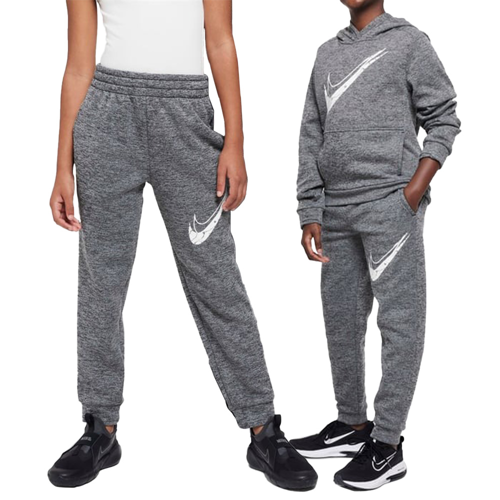 Nike Tf Rpl Multi Jgr Hbr Sr 大童 童裝 灰色 棉質 運動 休閒 長褲 HF4418-010