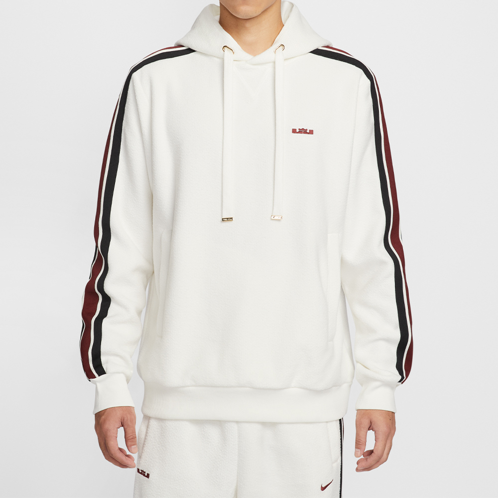 Nike Tf Si Po Hoodie 男款 白色 重磅 刷毛 連帽 帽T 休閒 長袖 HV3404-133