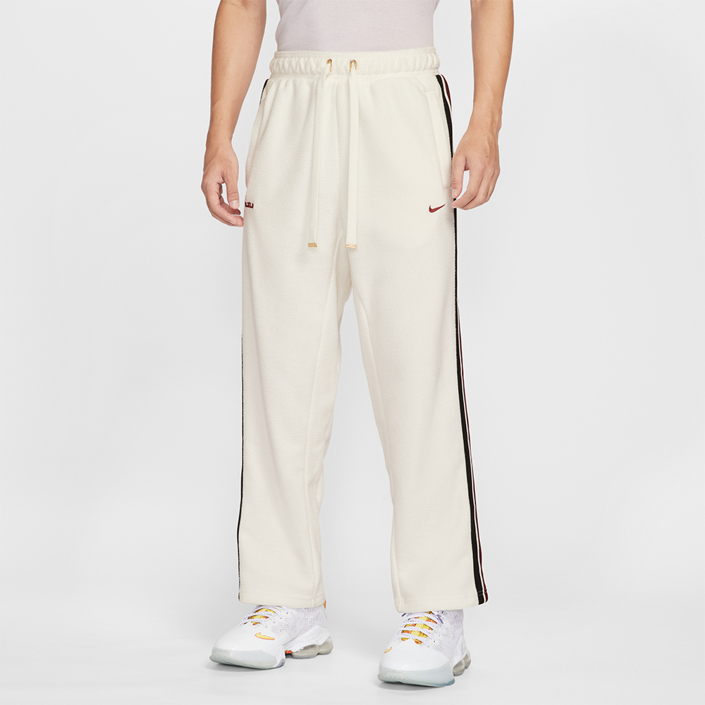 Nike Tf Si Pant Ta 男款 白色 寬鬆 重磅 刷毛 休閒 長褲 HV3491-133