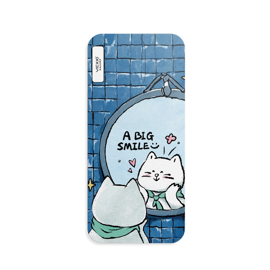 Ohoooi 手機背貼膜 / 大大的微笑-VM040